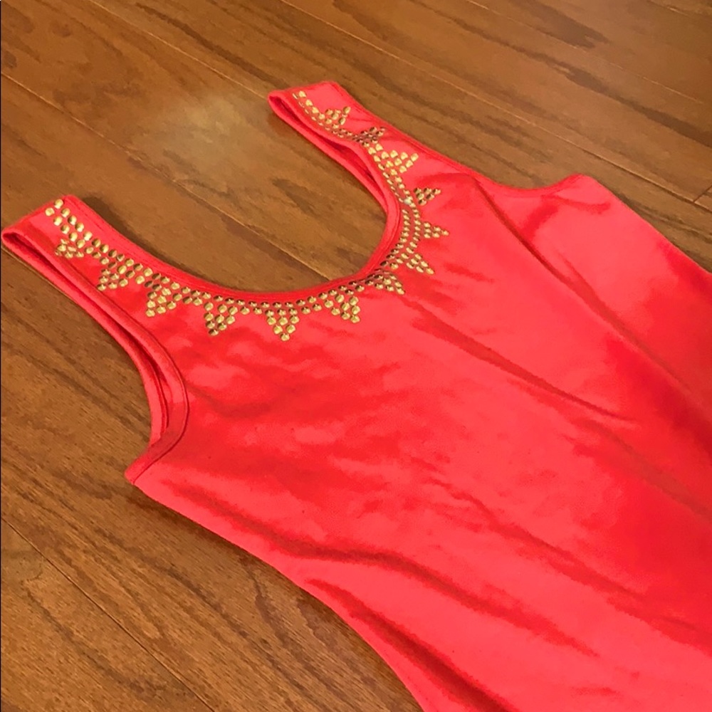 CHARLOTTE RUSSE Coral Mini Dress